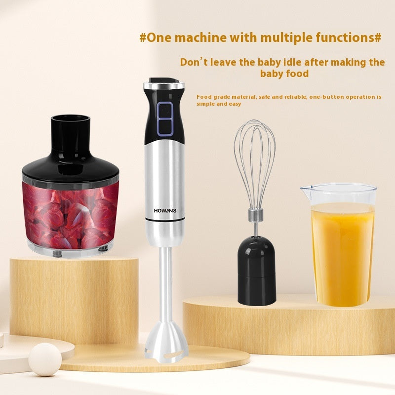 Household Hand Blender Multi-function Handheld Electric Blender