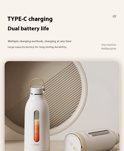 Household Small Rechargeable Portable Juicer Electric Mixer