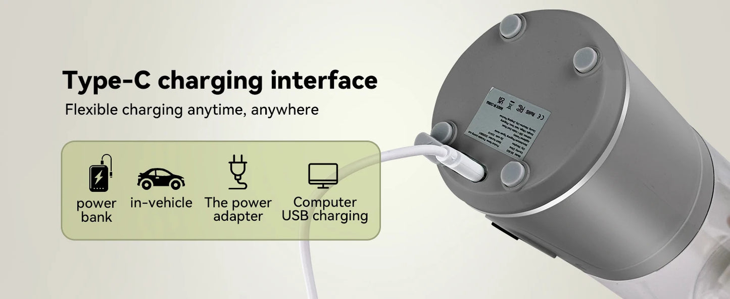 Portable USB Personal Blender