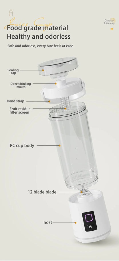 Portable USB Personal Blender