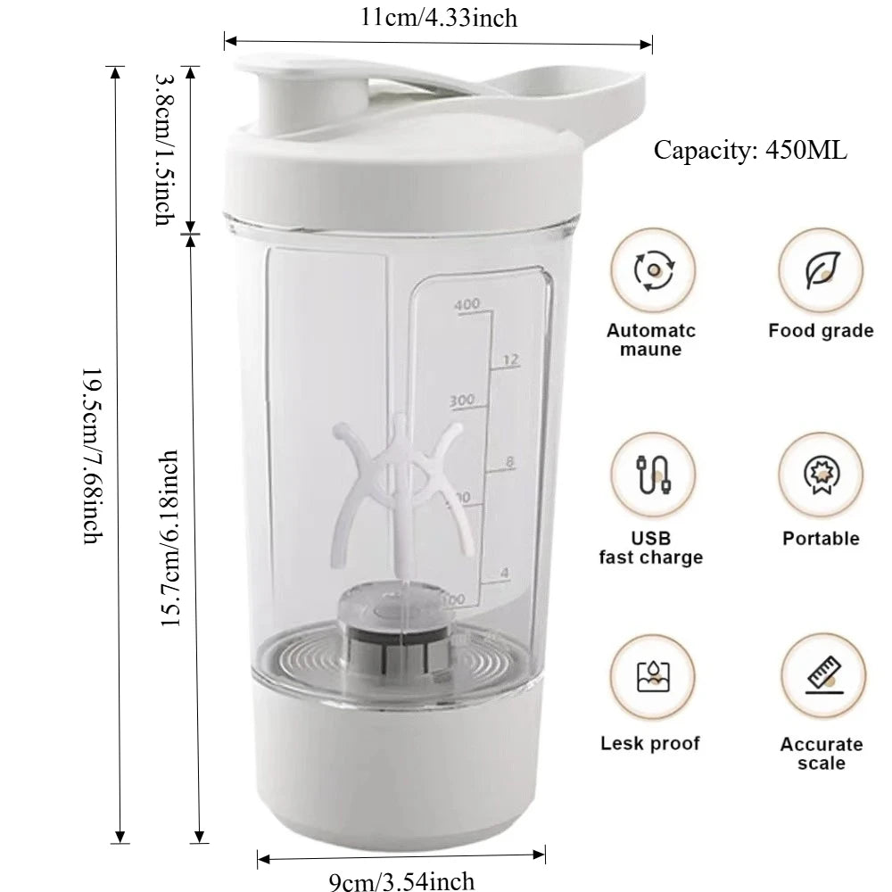 Electric Self-Stirring Shaker Cup