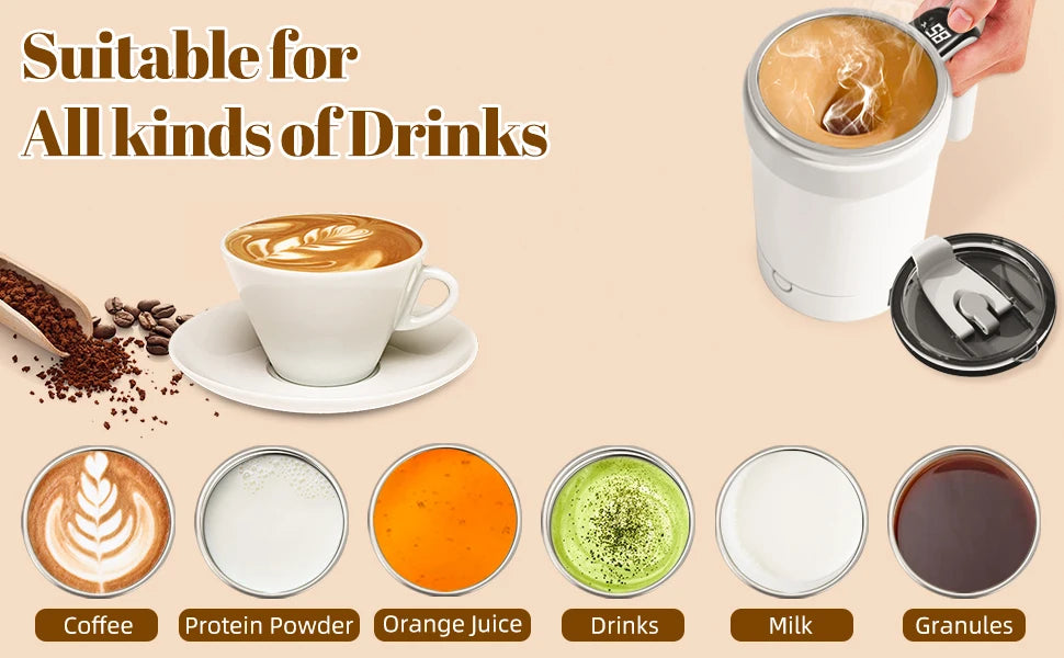 Automatic Magnetic Stirring Mug