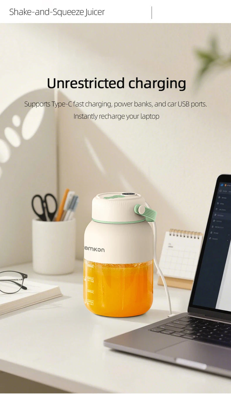 Portable USB Fruit Blender