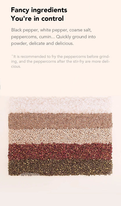 Electric Pepper & Salt Grinder