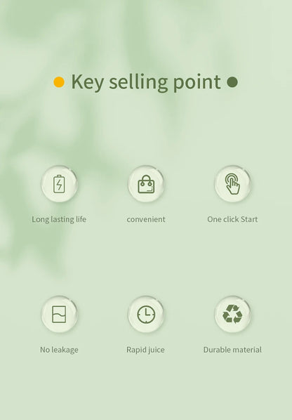 Portable Mini Electric Blender