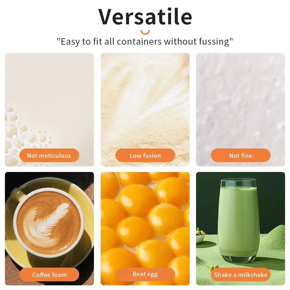 3-Speed Handheld Milk Frother