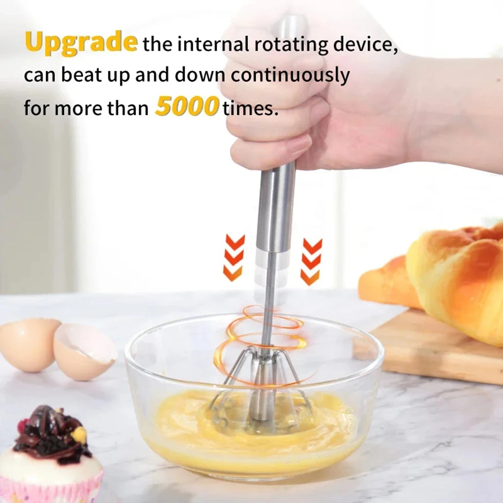 Manual Stainless Steel Egg Beater