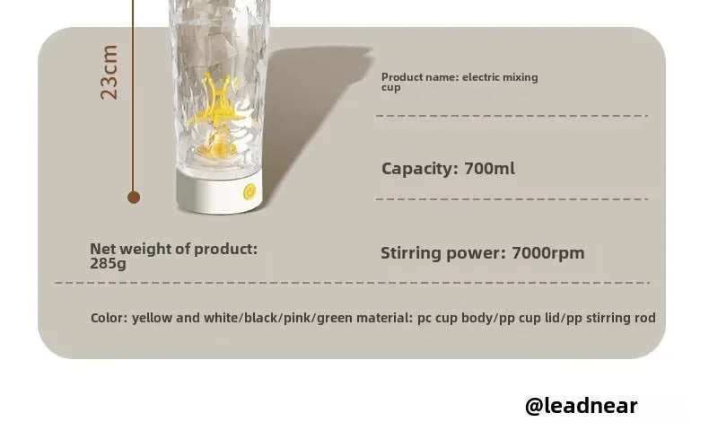 Automatic Electric Shaker Bottle