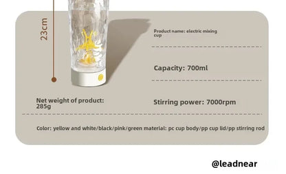 Automatic Electric Shaker Bottle