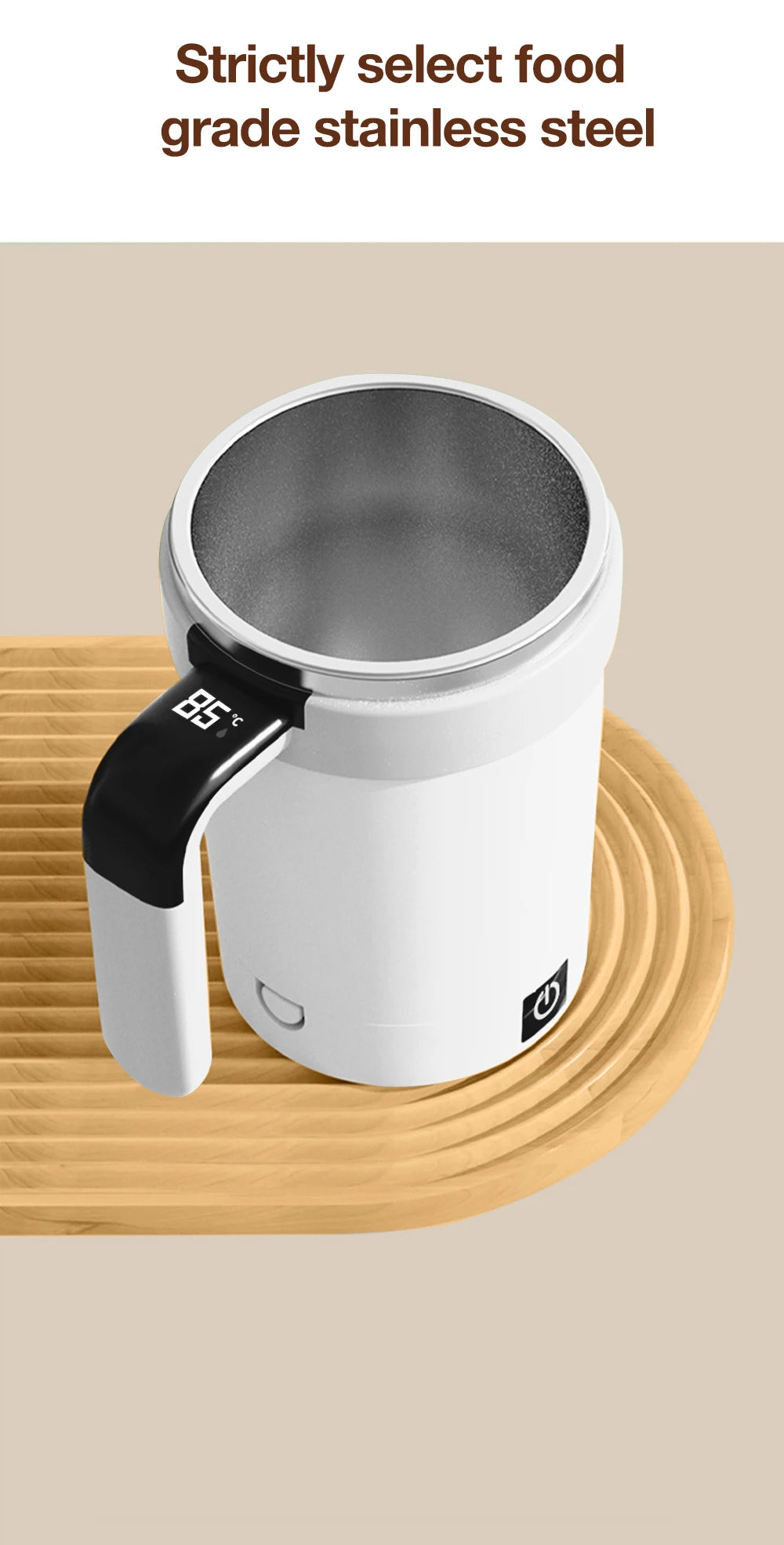 Automatic Magnetic Stirring Mug