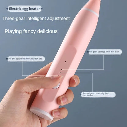 3-Speed Handheld Milk Frother