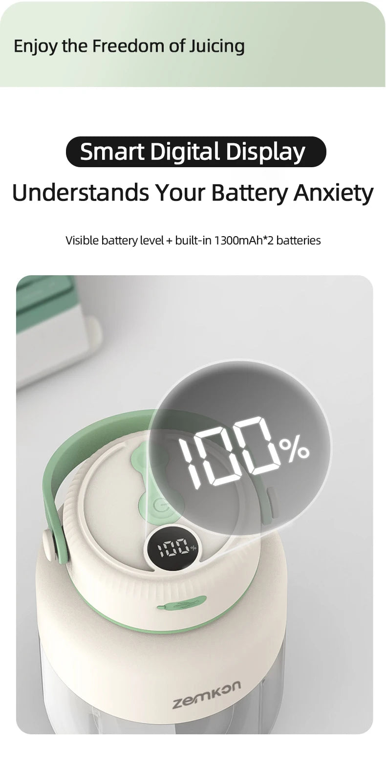 Portable USB Fruit Blender