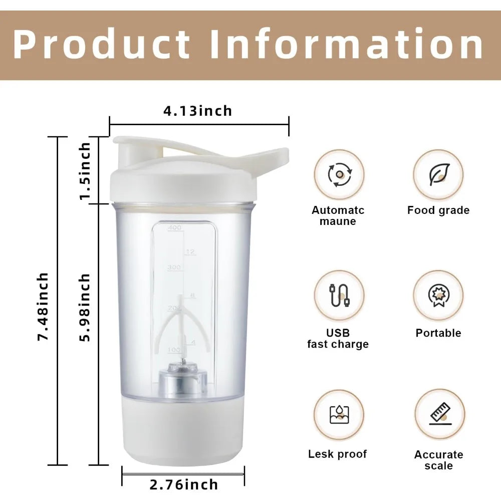 Electric Self-Stirring Shaker Cup