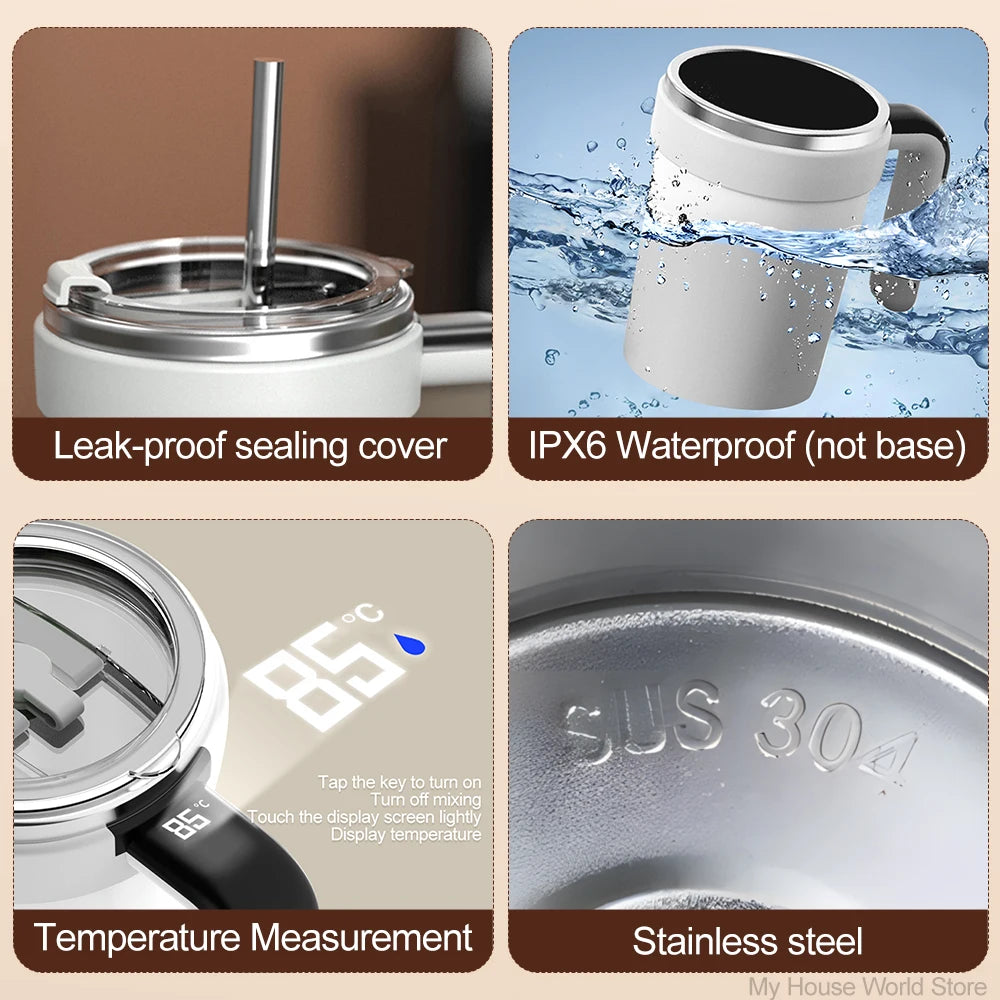 Automatic Magnetic Stirring Mug