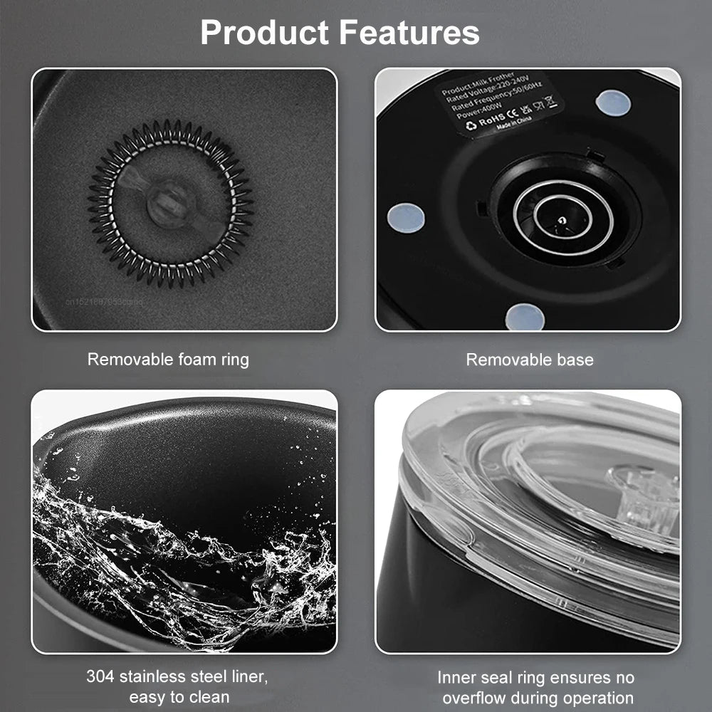 4-in-1 Electric Milk Frother