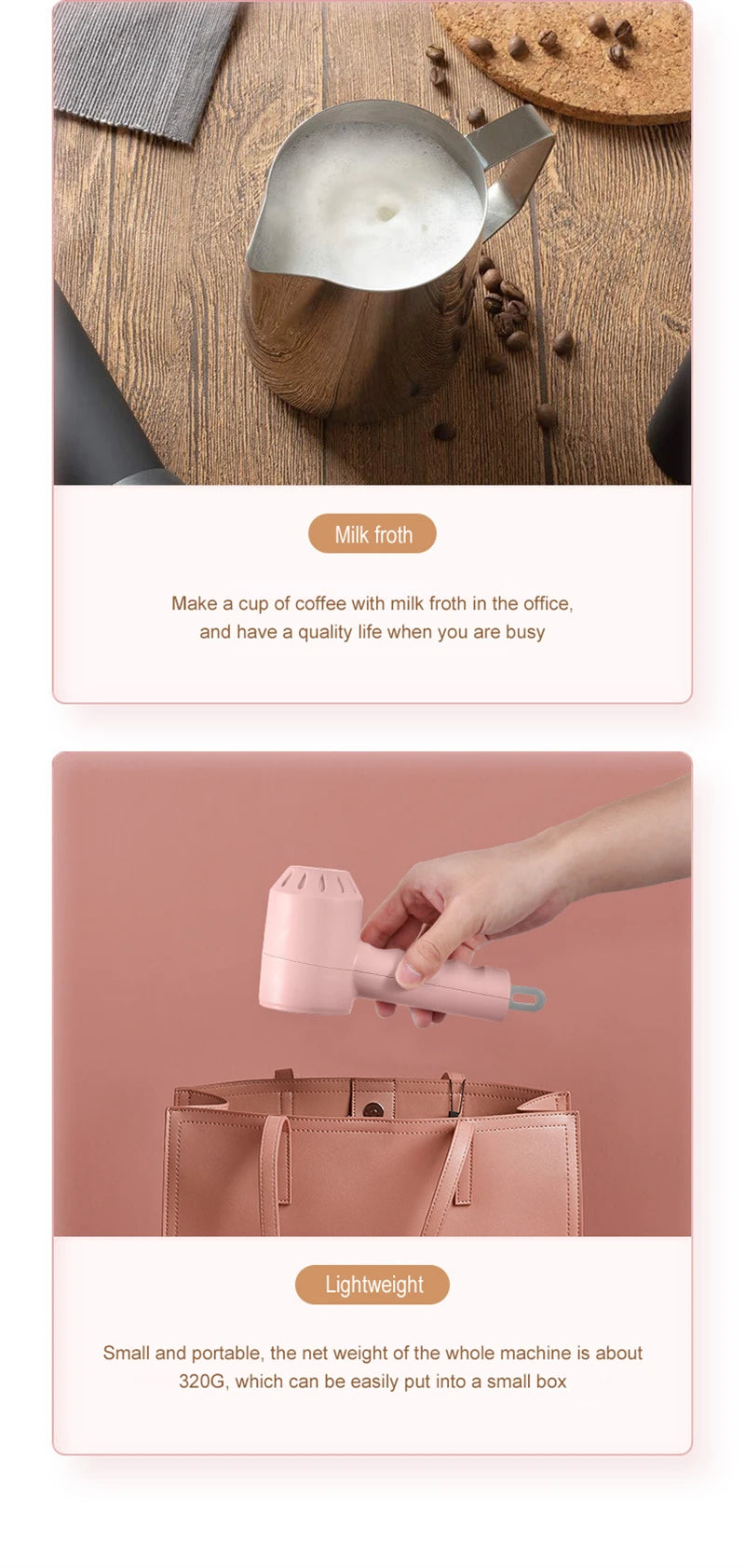 Wireless Electric Hand Mixer