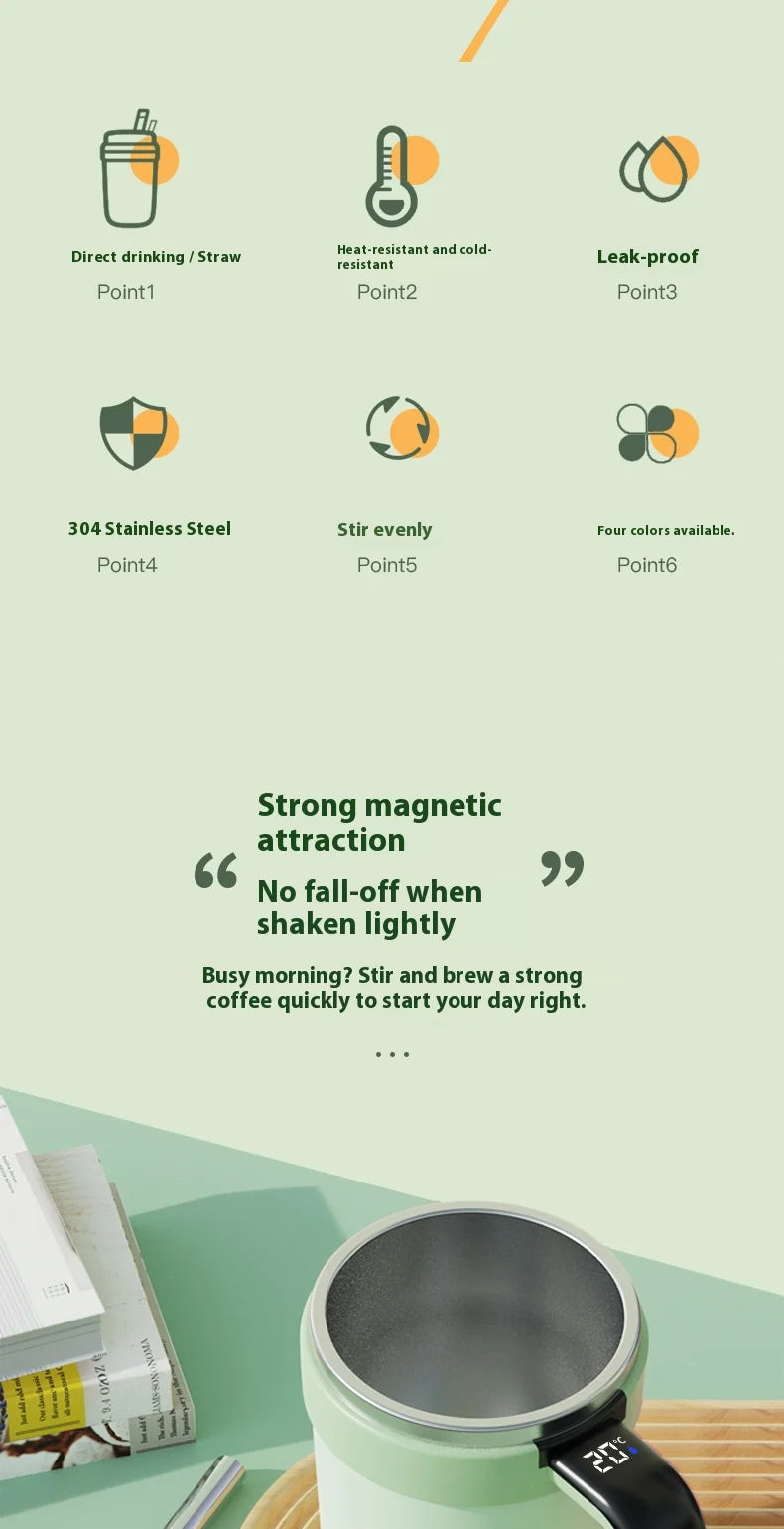 Smart Electric Self-Stirring Cup