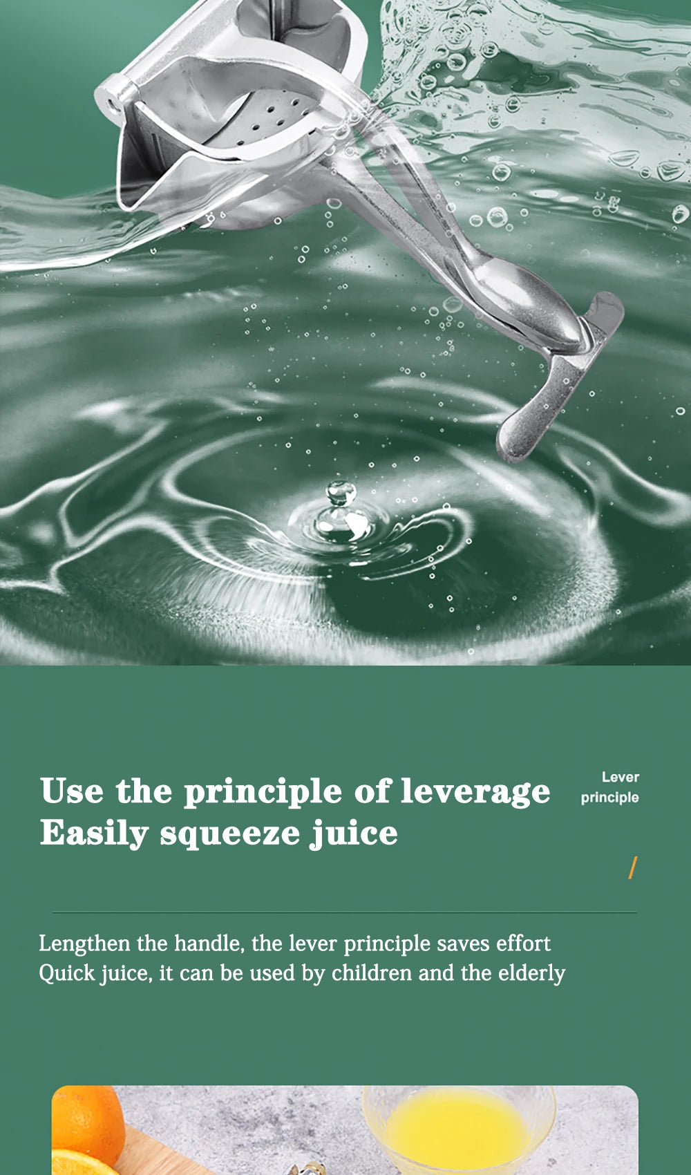 Manual Citrus & Fruit Juicer