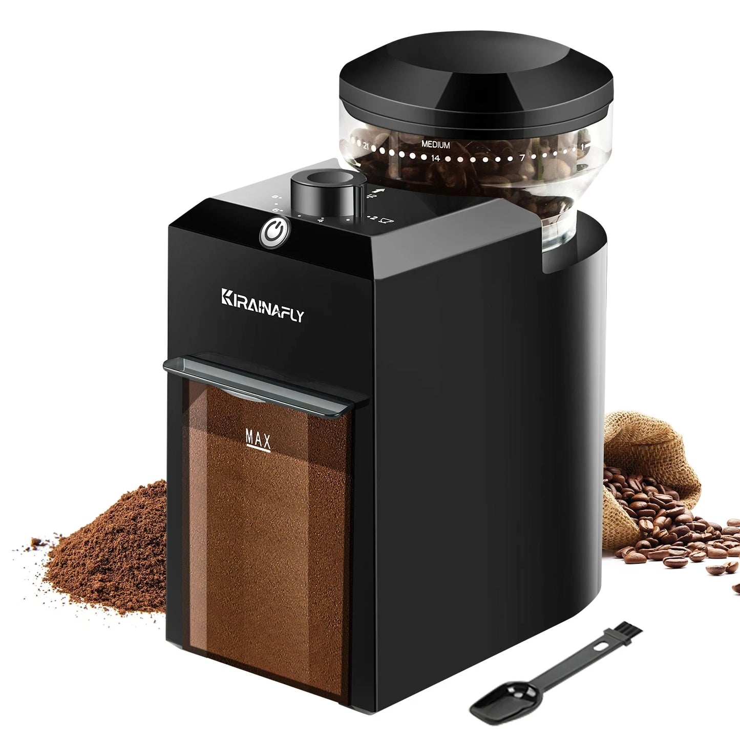 Electric Adjustable Spice Grinder