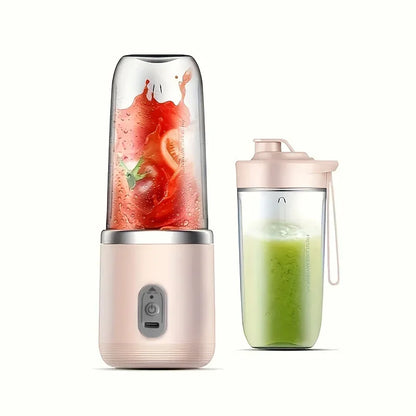 Portable Dual-Cup USB Juicer