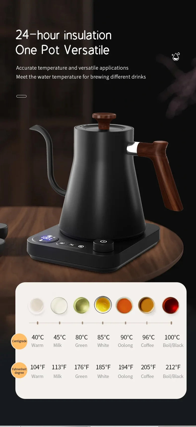 Smart Electric Coffee Kettle