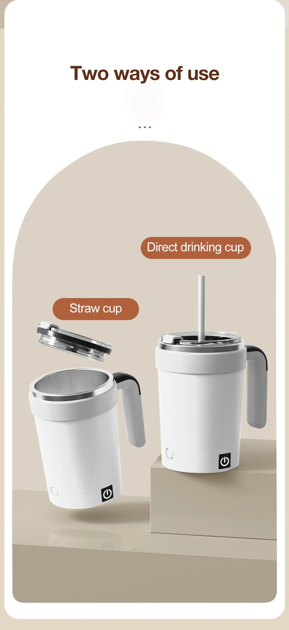 Automatic Magnetic Stirring Mug