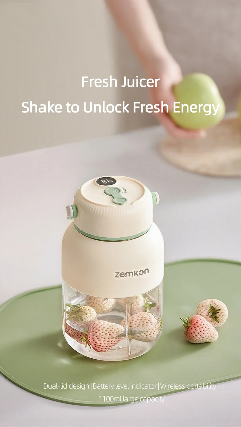 Portable USB Fruit Blender