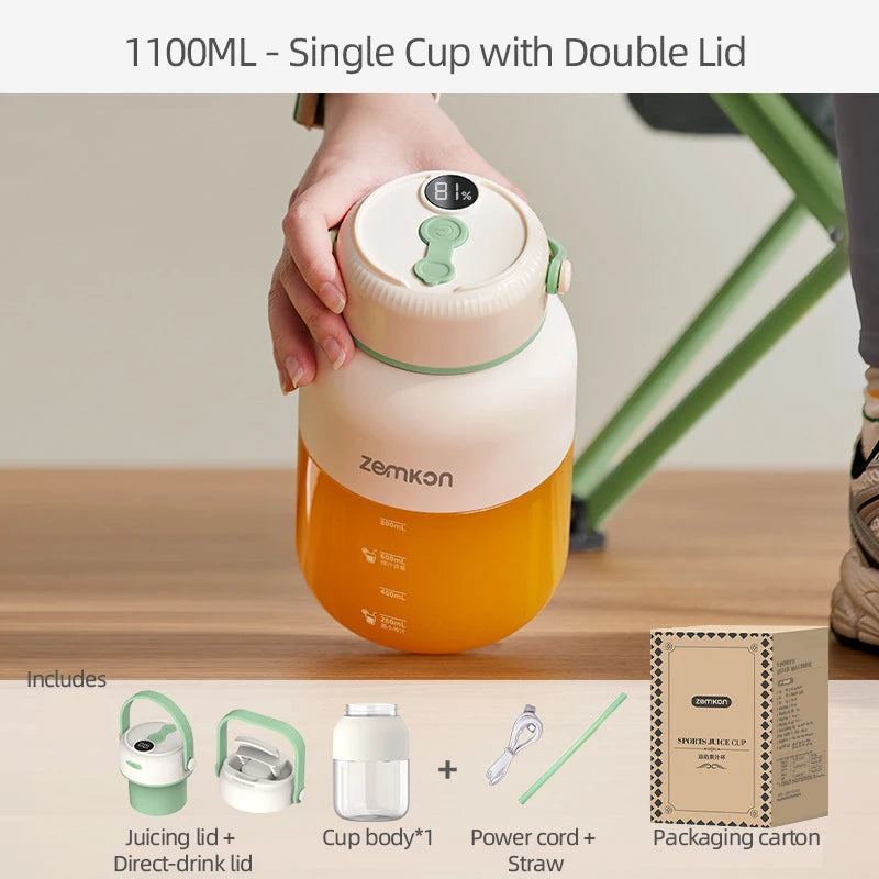 Portable USB Fruit Blender