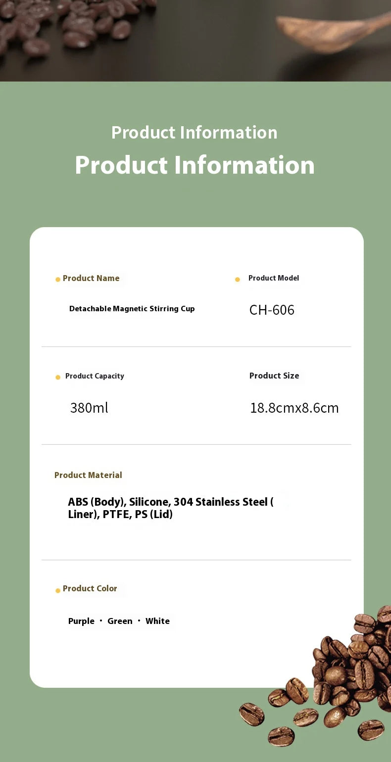 Smart Electric Self-Stirring Cup