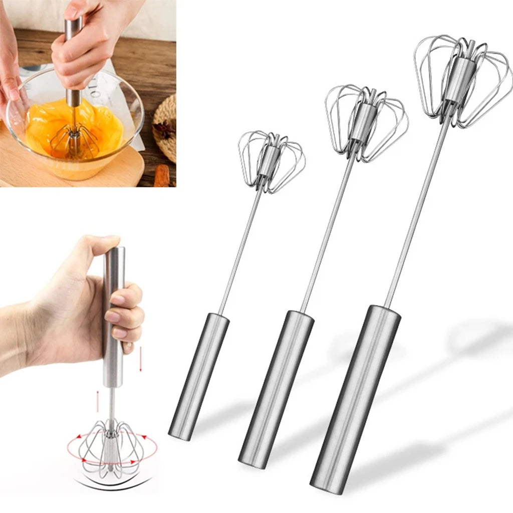 Manual Stainless Steel Egg Beater