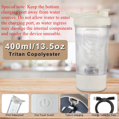 Electric Self-Stirring Shaker Cup