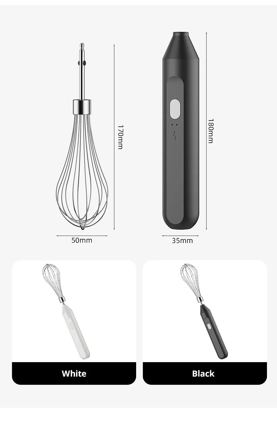 Handheld Electric Milk Frother