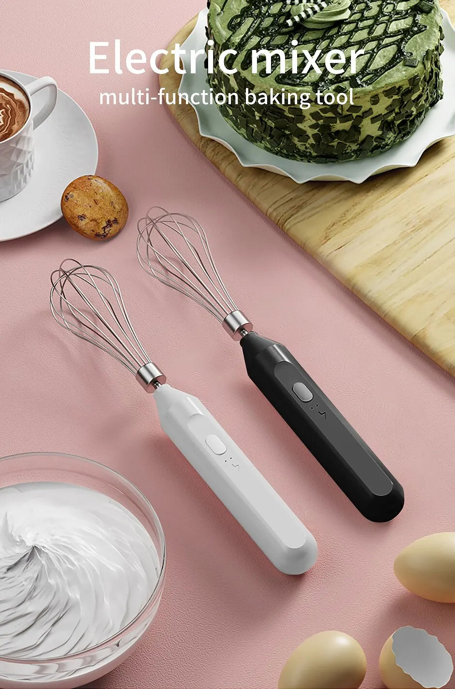 Handheld Electric Milk Frother